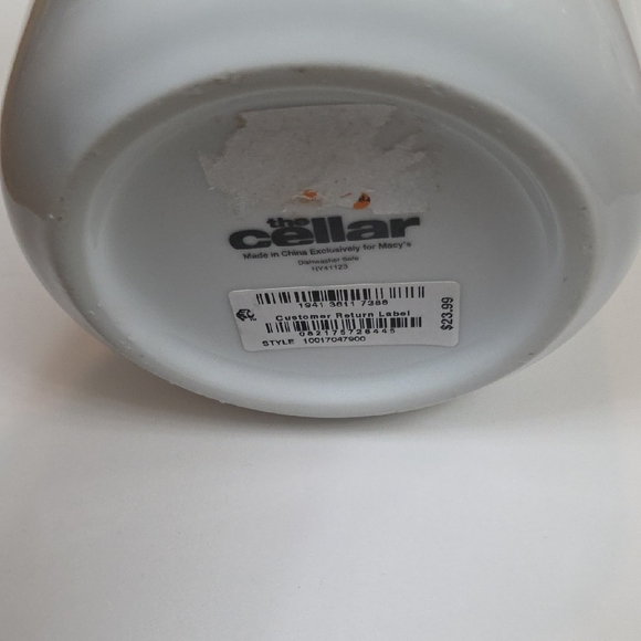 White Ceramic Utensil Holder - Macy's - Picture 3 of 6